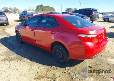 2016 Toyota Corolla Le Plus from USA, damaged, VIN 5YFBURHE0GP493860